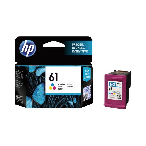 ＨＰ（ヒューレット・パッカード） 純正インクＨＰ６１（ＣＨ５６２ＷＡ）　カラー２個｜カウモール
