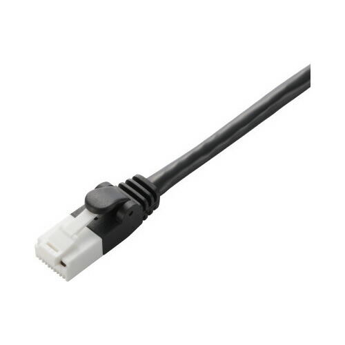 エレコム ＬＡＮ有線テレビ カテ６ 黒いこと １０ｍ×５