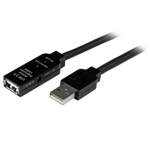 スターテック ＵＳＢ　２．０アクティブリピーターケーブル　１５ｍ【取寄商品】｜カウモール