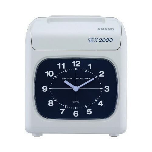 AMANO BX6000シリーズ 電子タイムレコーダー アマノ（amano） タイムレコーダー BX6000(W) ホワイト