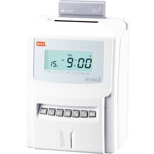 マックス 出勤記録時計 ＥＲ－２５０Ｓ２ 電磁波社会的単位付