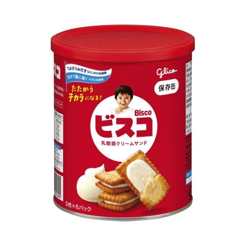 江崎グリコ ビスコ保護すること缶 ４０缶入