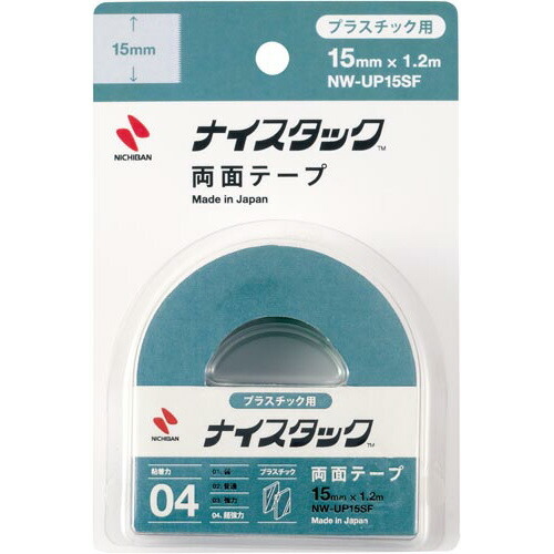 ニチバン ナイスタック超強力　幅１５ｍｍ小巻　１０巻【取寄商品】