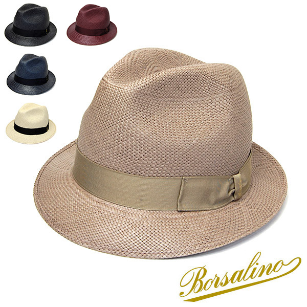 ボルサリーノ帽子ケース イタリア”Borsalino(ボルサリーノ)” 帽子用角箱 化粧箱 ハット