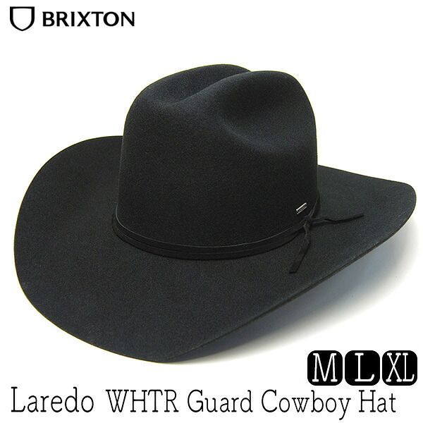 帽子 アメリカ BRIXTON(ブリクストン) ウールフエルトテンガロンハット Laredo WTH Guard 秋冬 カウボーイハット メンズ レディース ユニセックス [大きいサイズの帽子アリ] アウトレットAW｜川淵帽子店