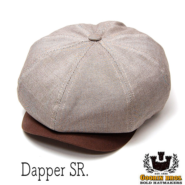 帽子 アメリカ Goorin グーリン 8枚はぎハンチング Dapper Sr 春夏 メンズ Novix Com