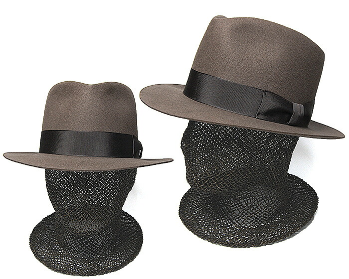 チェコ産アンテロープを使った自由に形作れるオープンクラウンハット Dragon Hat ドラゴンハット 帽子 Hat ドラゴンハット ファーフエルト中折れ帽 ファーフエルト中折れ帽 秋冬 帽子 大きいサイズの帽子アリ 小さいサイズの帽子 川淵帽子店 メンズ ハット