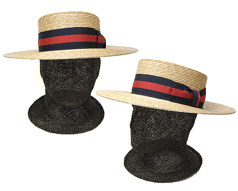 春夏 ストローブレードカンカン帽 ボーターハット イタリア Tesi テシ 帽子 ストローブレードカンカン帽 メンズ Jameslock ユニセックス レディース つば広ハット 大きいサイズの帽子アリ