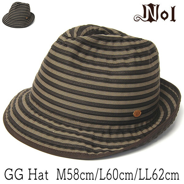 【尖んがり5倍】 かぶり笠 Nol(ノル) 金モール中折れ帽 GG Hat かぶり笠 メンズ ユニ一発やる 春夏 オール時節 ブレードハット 折りたたみ可 旅する [気が大きい大きさのかぶり笠蟻] 【逃げ道S】