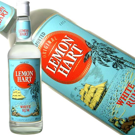 楽天市場 レモンハート ホワイト ラム 700ml 40度 正規 Lemon Hart White Rum Kawahc 洋酒ワインお酒大型専門店 河内屋