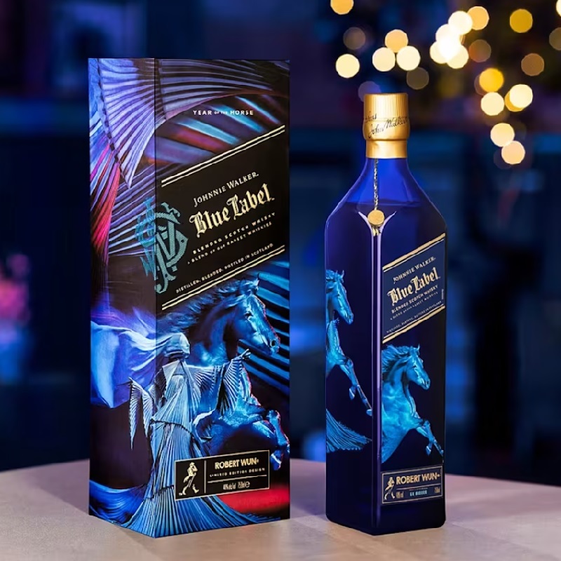 楽天市場】ジョニーウォーカー ブルーラベル (ジョニ青) 750ml 40度 箱