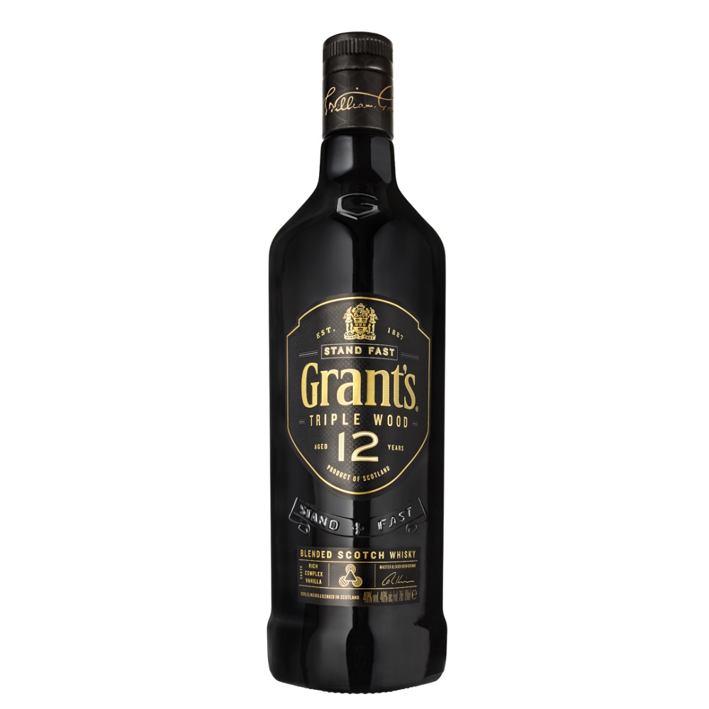 楽天市場】グランツ グラス デキャンタ 21年 700ml 43度 (Grant