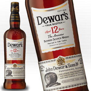 楽天市場】デュワーズ 12年 700ml 40度 正規品 DEWAR'S Scotch Whisky 