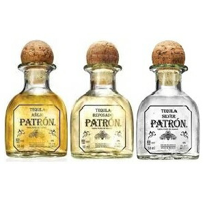 楽天市場 パトロン ミニチュア 3種 シルバー レポサド アネホ テキーラ 3本セット 50ml 3本 40度 Patron Tequila 100 De Agave メキシコ Mexico 100 アガベ テキーラ Kawahc おひとり様1ヶ月に1セット限り 洋酒ワインお酒大型専門店 河内屋