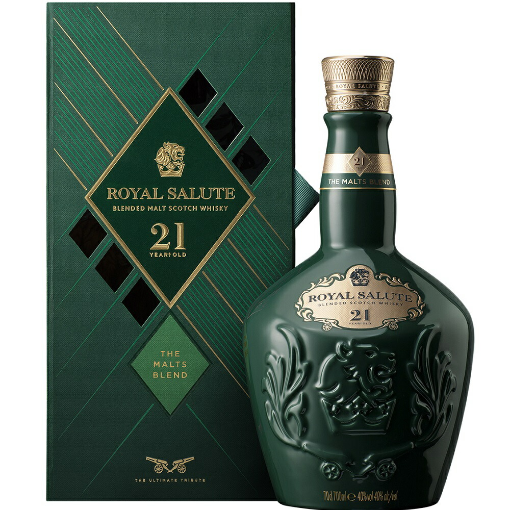 楽天市場 ロイヤルサルート 21年 モルトブレンド 700ml 40度 正規輸入品 箱付 Royal Salute 21years Green Chivas Regal Maltblend Scotch Whisky シーバスリーガル最高峰ブレンデッドスコッチウイスキー Kawahc おひとり様１本限り 洋酒ワインお酒大型専門店 河内屋