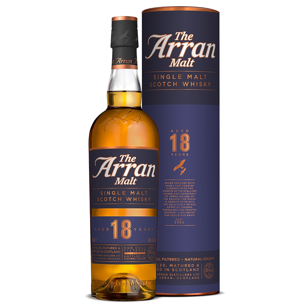 楽天市場 アランモルト 18年 700ml 46度 正規輸入品 箱付 箱付 アラン シングルモルトウイスキー Arran 18years Single Malt Whisky Kawahc 洋酒ワインお酒大型専門店 河内屋