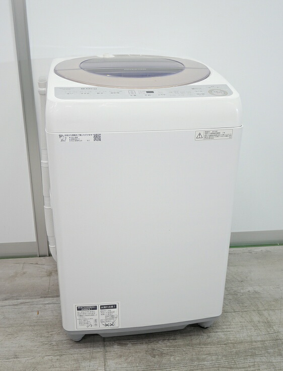楽天市場】シャープ【SHARP】洗濯8.0kg 全自動洗濯機 シルバー系