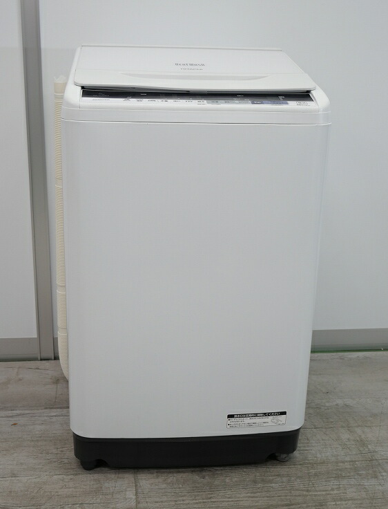 HITACHI BW-V90C 全自動洗濯機 9kg 2019年製 日立 中古 楽直 N6225057