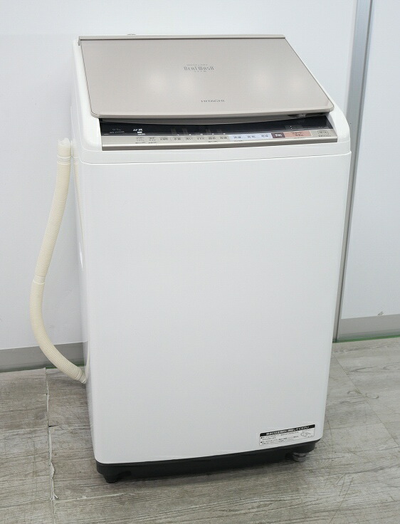 HITACHI  日立　洗濯乾燥機　BW-DV80B   2017年製  洗濯8㎏　乾燥4.5㎏ 楽天市場】日立製/2017年式/8kg/洗濯乾燥機/BW-DV80B : 激安学生