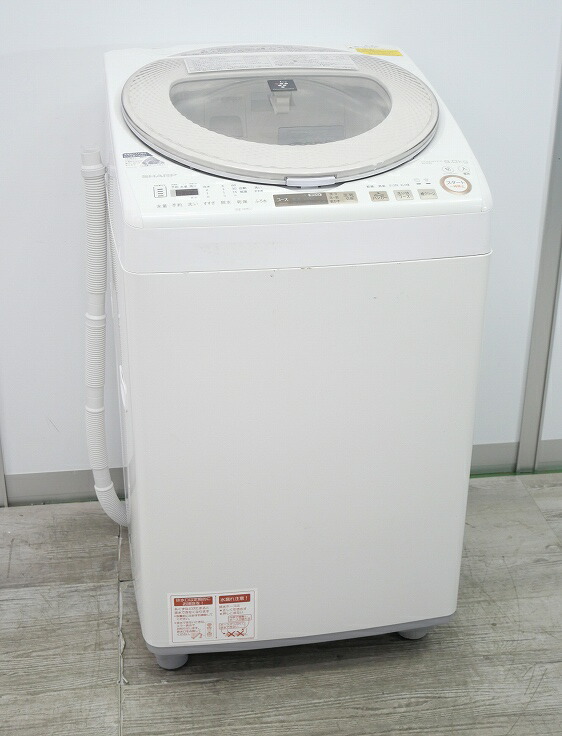 楽天市場】シャープ【SHARP】5.5kgタテ型洗濯乾燥機 シルバー系 ES