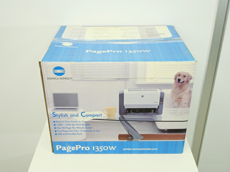 【未当てはめる品】コニカミノルタ製/モノクロレーザープリンター/PagePro1350W