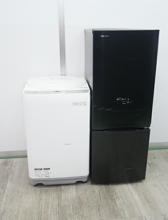 楽天市場】東芝製 22年,20年式 冷蔵庫 153L 洗濯機 5kg 中古家電3点
