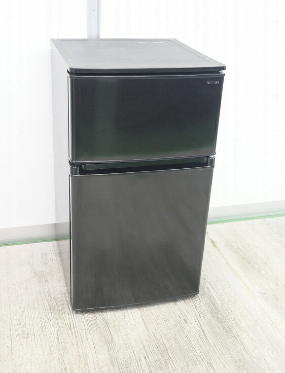 YAMADA ヤマダ 冷蔵庫 YRZ-F15LK 156L 2023年製 REFAGE YRZ-F15LK 2ドア冷蔵庫 156L 右開き ブラック | ヤマダウェブコム