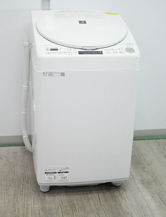 楽天市場】シャープ製/2021年式/8kg/洗濯乾燥機/ES-TX8E-W : 激安学生 