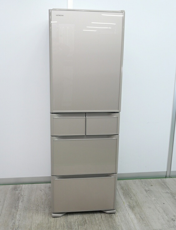 【未当て嵌める品】日立製/5部屋の入り口/401L/ノンフロン冷蔵冷凍器/R-S40S(XN)