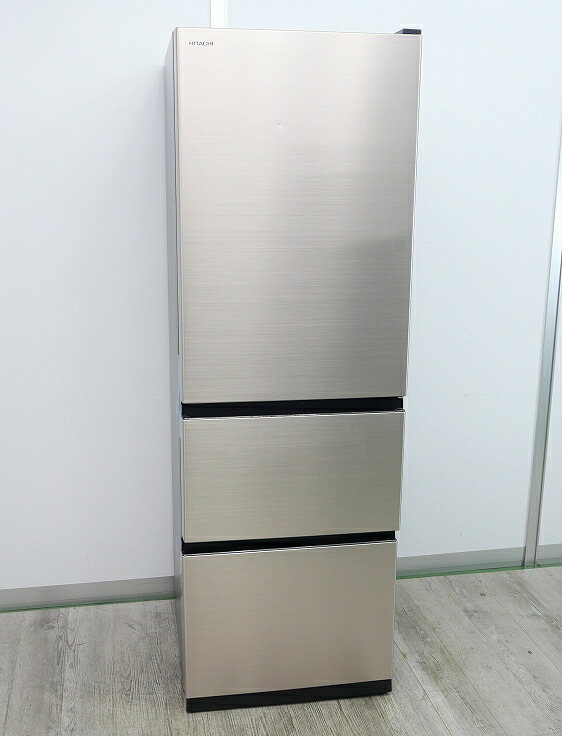 【未当て嵌める品】日立製/3部屋の入り口/375L/ノンフロン冷蔵凍結器/R-V38TV (N)