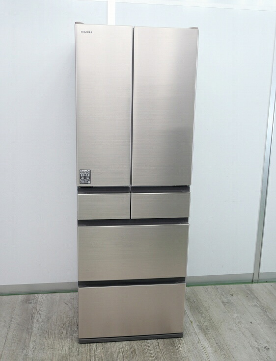 【未当て嵌める品】日立製/6部屋の入り口/485L/ノンフロン冷蔵冷凍器/R-HWC49T(N)