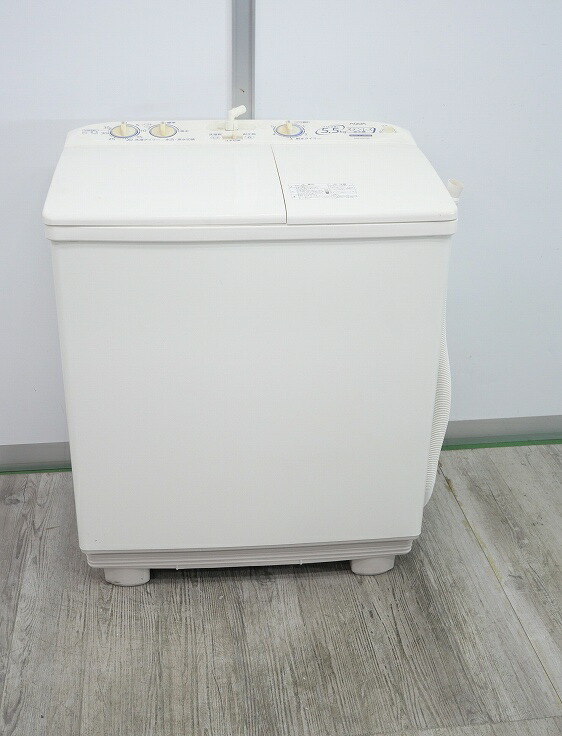 アクア製/2017年式/5.5kg/二槽式電気洗濯機/AQW-N551 17,182円