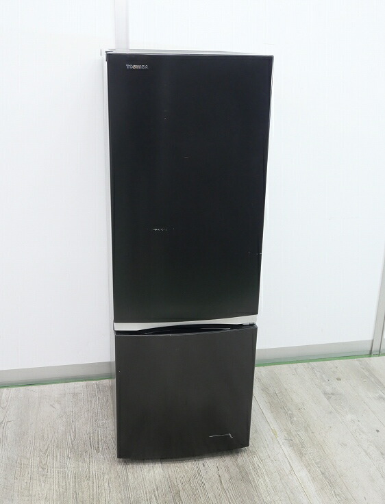 【わけあり】東芝製/2020年式/170L/冷蔵冷凍庫/GR-R17BS(K)