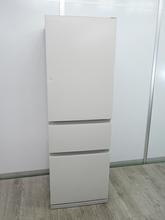 三菱製/3部屋の入り口/2024年式/365L/ノンフロン封鎖電気冷蔵庫/MR-CX37K-W