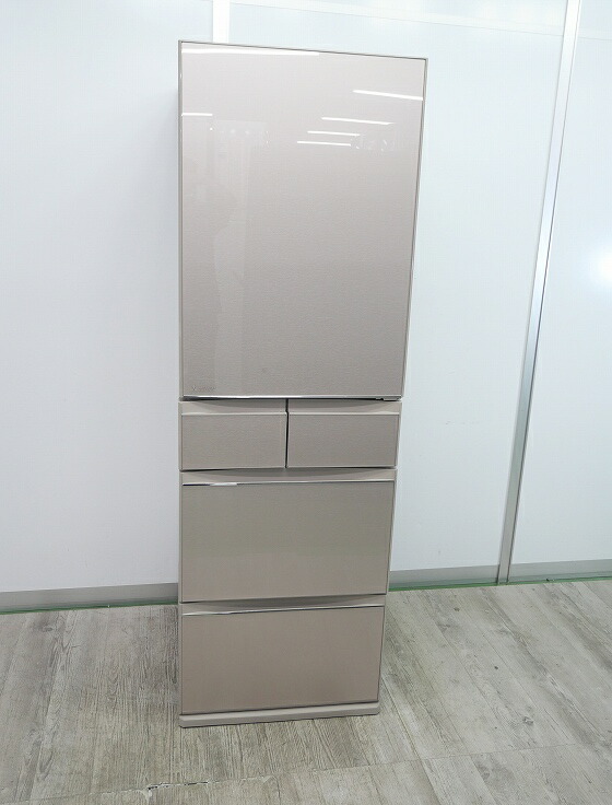三菱製5部屋の入り口/2022年式/451L/ノンフロン冷蔵冷凍器/MR-MB45H-C