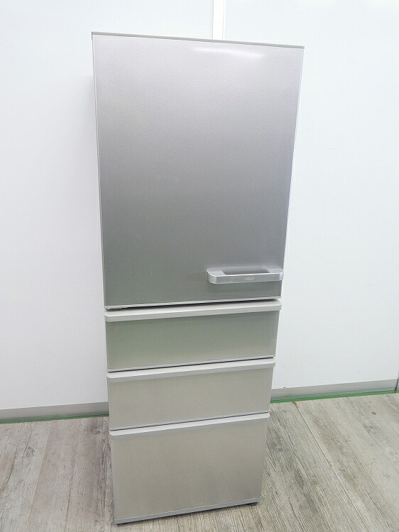 アクア製4部屋の入り口/2023年式/355L/ノンフロン冷蔵冷凍器/AQR-36NL(S)