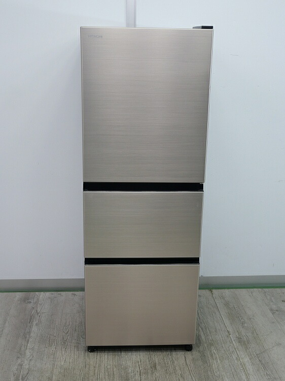 【未当て嵌める品】日立製3部屋の入り口/265L/ノンフロン冷蔵冷凍器/R-27TV-N