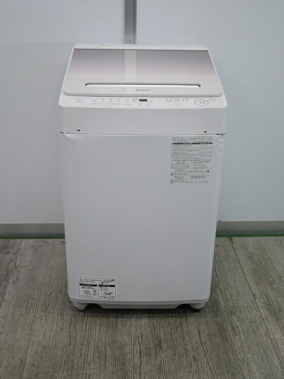 【わけあり未当て嵌める品】せつ然たる製/7kg/全自動小銃洗い濯ぎ機/ES-GV7J(P)