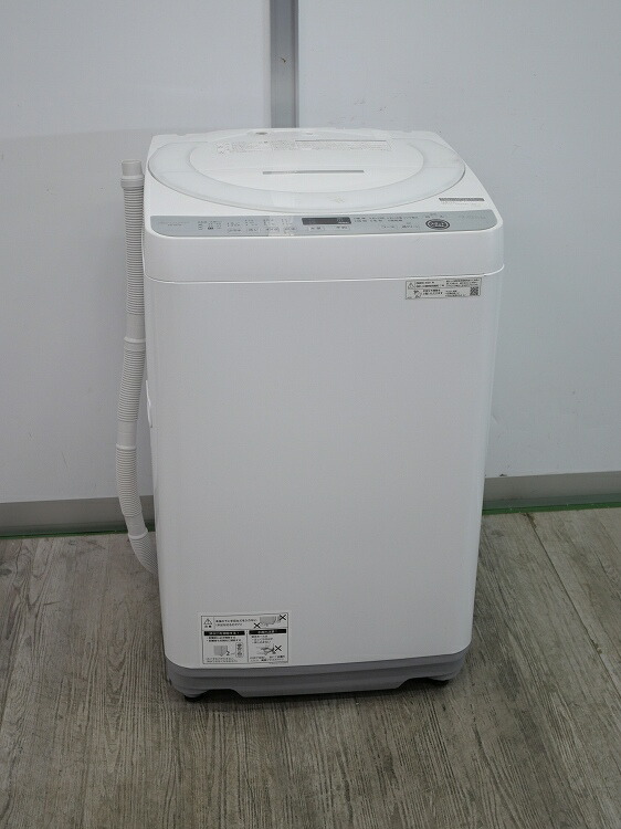 読みやすい製/2021年式/7.0kg/全自動小銃洗い濯ぎ機/ES-GE7E-W