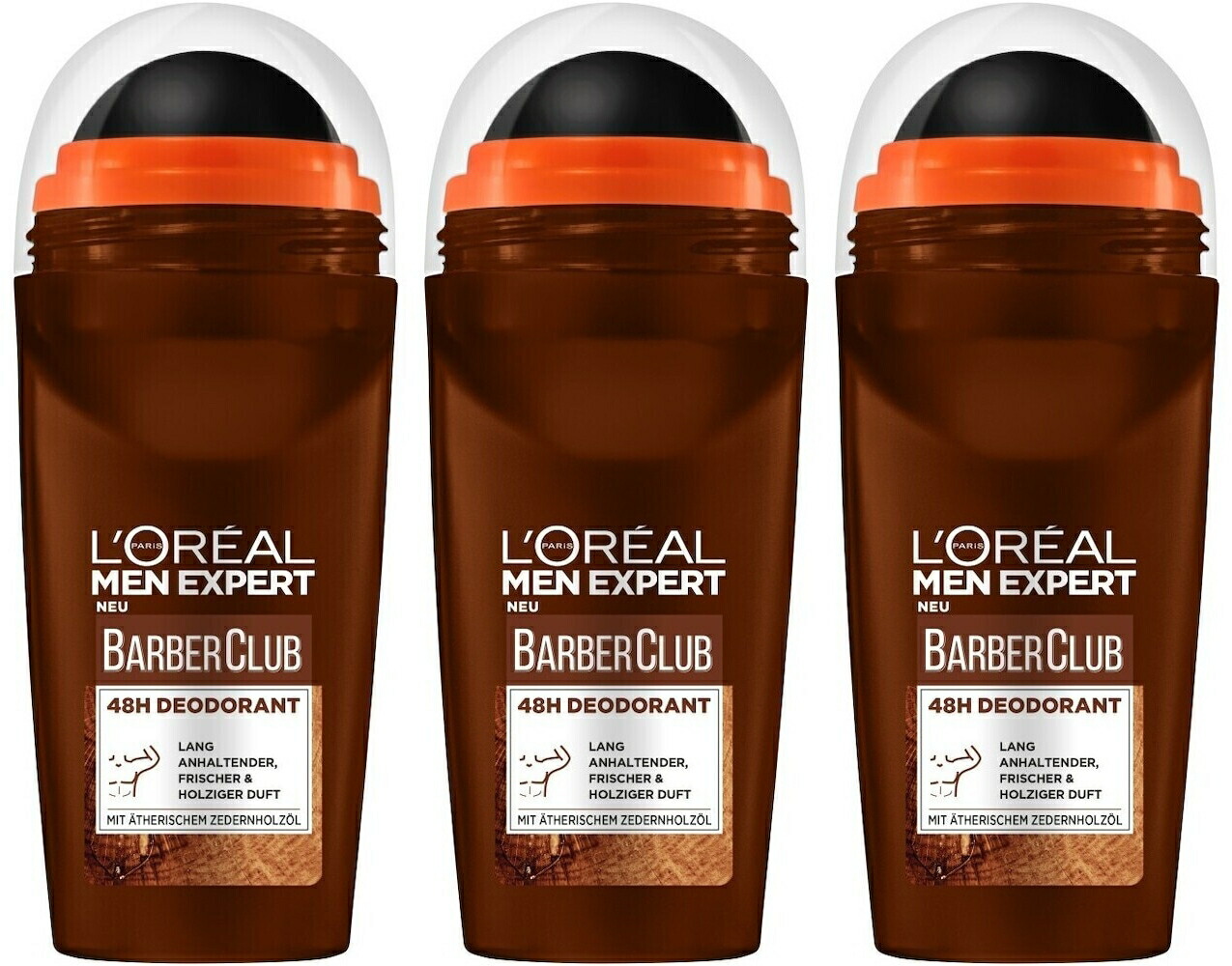 【楽天市場】【送料無料】3個セット L'Oréal MEN ロレアル メン エキスパート デオドラント Barber Club バーバークラブ ...