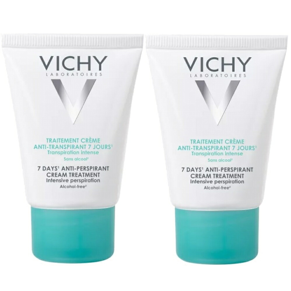 【送料無料】2個セット VICHY ヴィシー DEO ケア デオドラント (7日間) 敏感肌用 制汗剤 30ml 海外通販