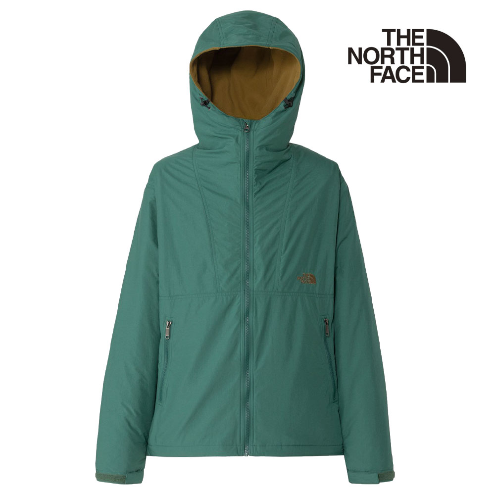 ザ・ノース・フェイス アウトドア ウェア メンズ コンパクトノマドジャケット NP72433 TNFグリーン×モスグリーン