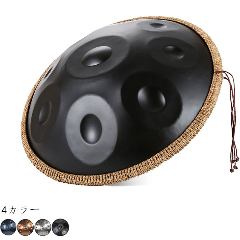 楽天市場】楽器 ドラム ハンドパンドラム スチールタングドラム 金属