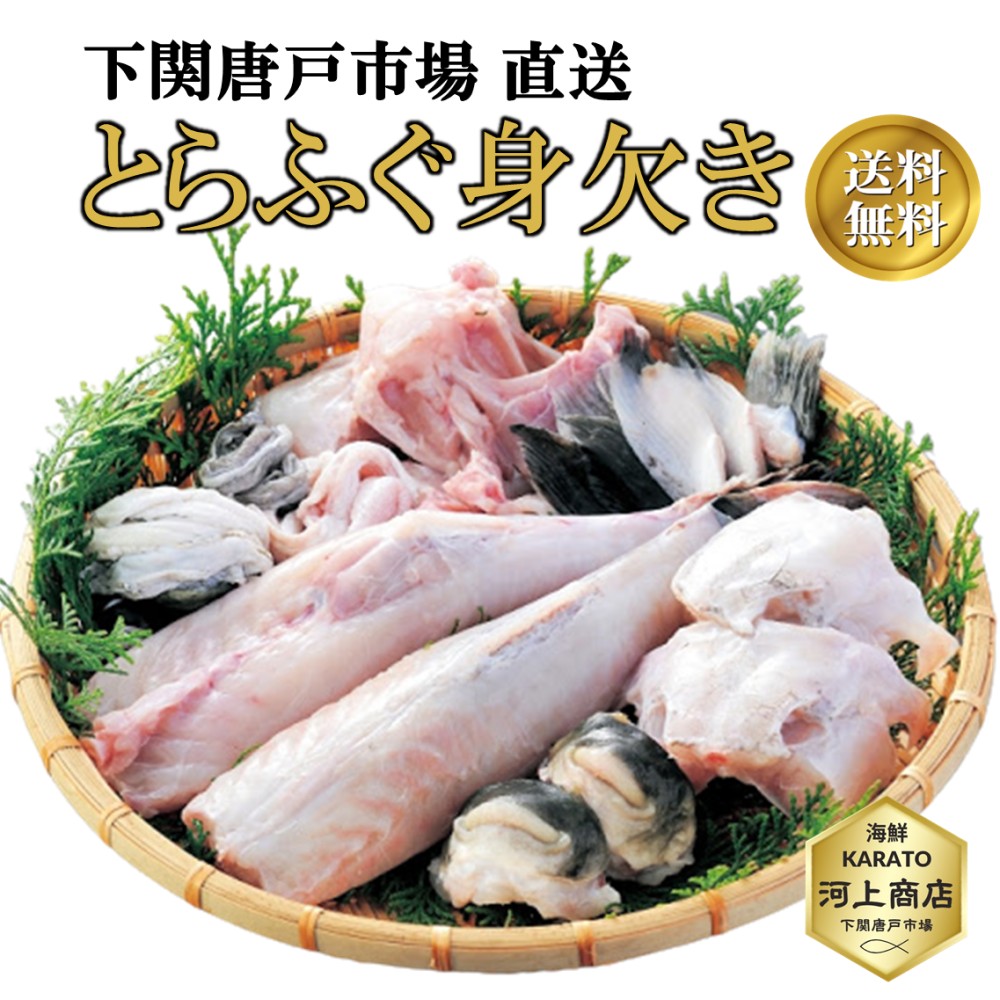 下関とらふぐ ふぐ 取り寄せ 下関 トラフグ 冷蔵 とらふぐ 身欠き 1本 2本 3本 フグ fugu 河豚 ふぐ刺し ふぐ鍋 ふぐちり てっちり ふぐ唐揚げ ふぐ料理 刺身 海鮮 てっさ 鍋 送料無料 御祝 贈答品 お誕生日祝 父の日 お中元 ギフト 唐戸市場直送｜海鮮KARATO 河上商店 店
