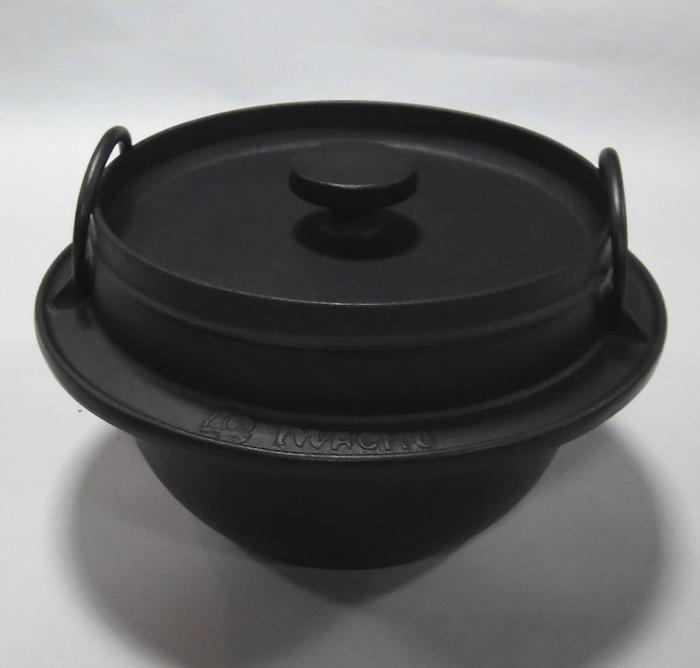 楽天市場】岩鋳 南部鉄器 ごはん鍋 3合炊き IH対応 ガス火 直火