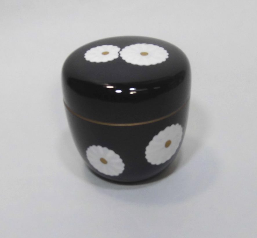 楽天市場】溜中棗 四君子蒔絵内銀 山下泰園 : 京都 茶道具 出野祐