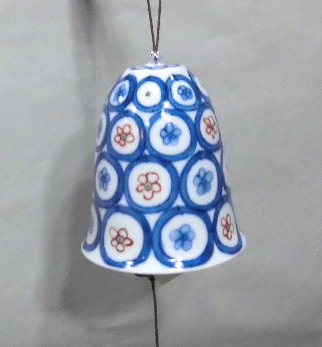 楽天市場】万葉風鈴 鋳物風鈴 吊鐘 すずむし風鈴 日の出印 小 : 建築金物館