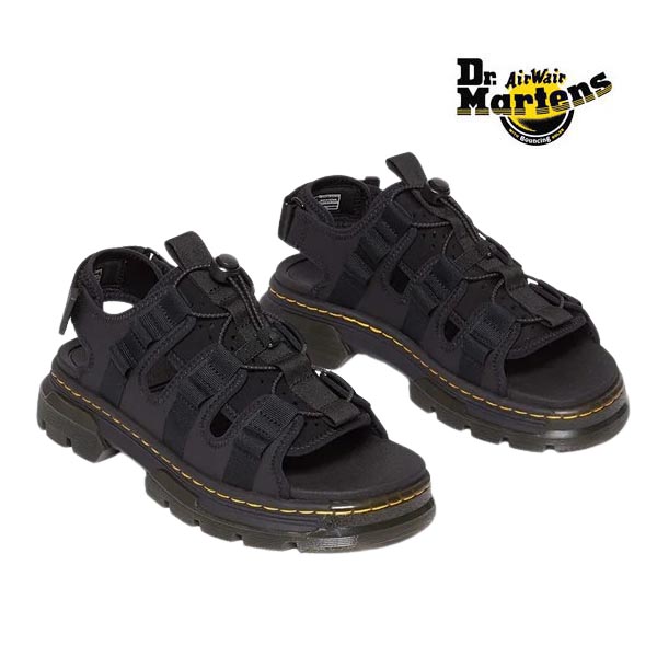 生クリーマー⭐︎新品⭐︎ドクターマーチン　スリングバックシューズ 黒 Dr.Martens ドクターマーチン 31513009 JORGE II 牛柄 ヘアオン