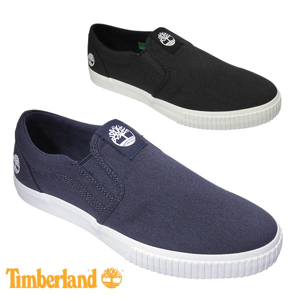 Timberland ティンバーランド A622W A663H MYLO BAY SLIP ON マイロベイ スリッポン シューズ メンズ キャンバス ブラック ダークブルー スニーカー 正規取扱店 EK7 EP4