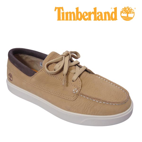 Timberland ティンバーランド A6C92-EN3 EMERSON エマソンボートシューズ ストリート STREET  LOW LACE  スニーカー メンズ ミディアム ベージュ ヌバック 正規取扱店 送料無料
